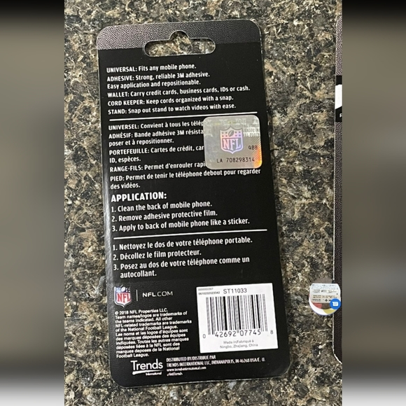 New Dallas Cowboys 3 in 1 mobile wallet - Picture 2 of 2